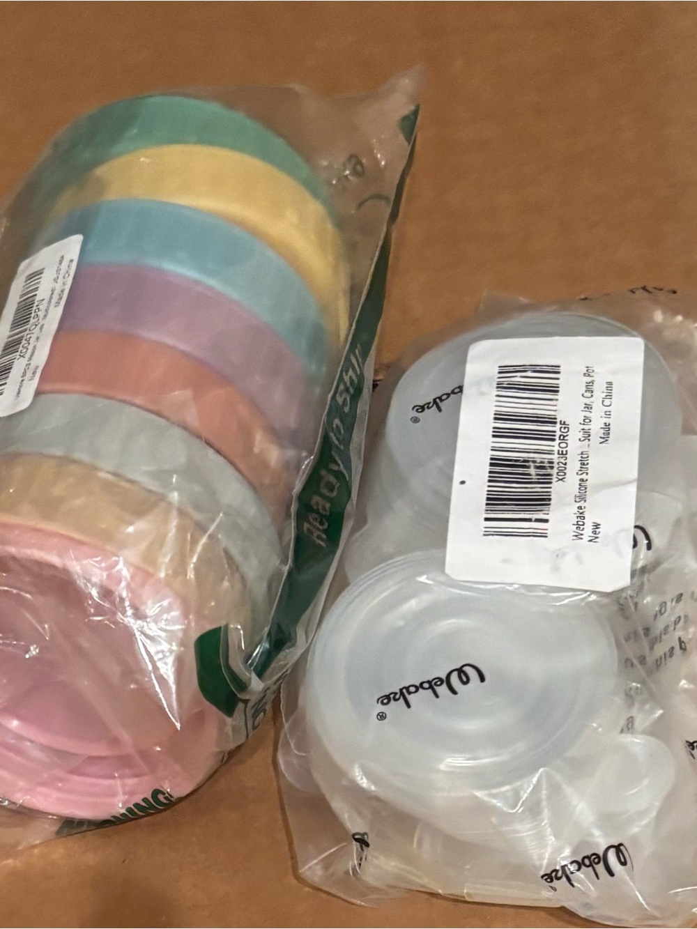 Pastel Mason Jar Covers & Silicone Stretch Lids